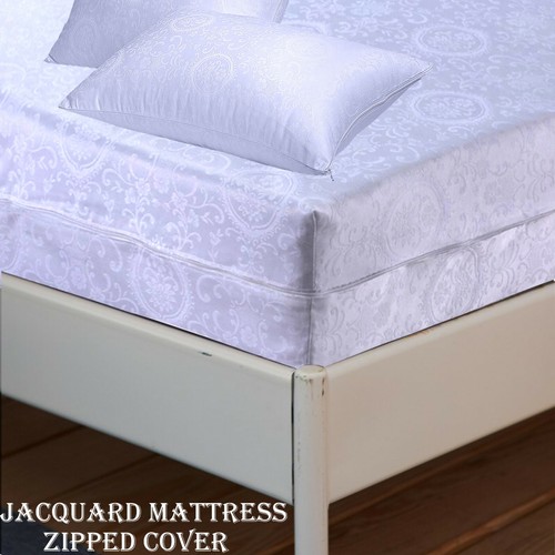 100 cotton zipped - 100%, mattress